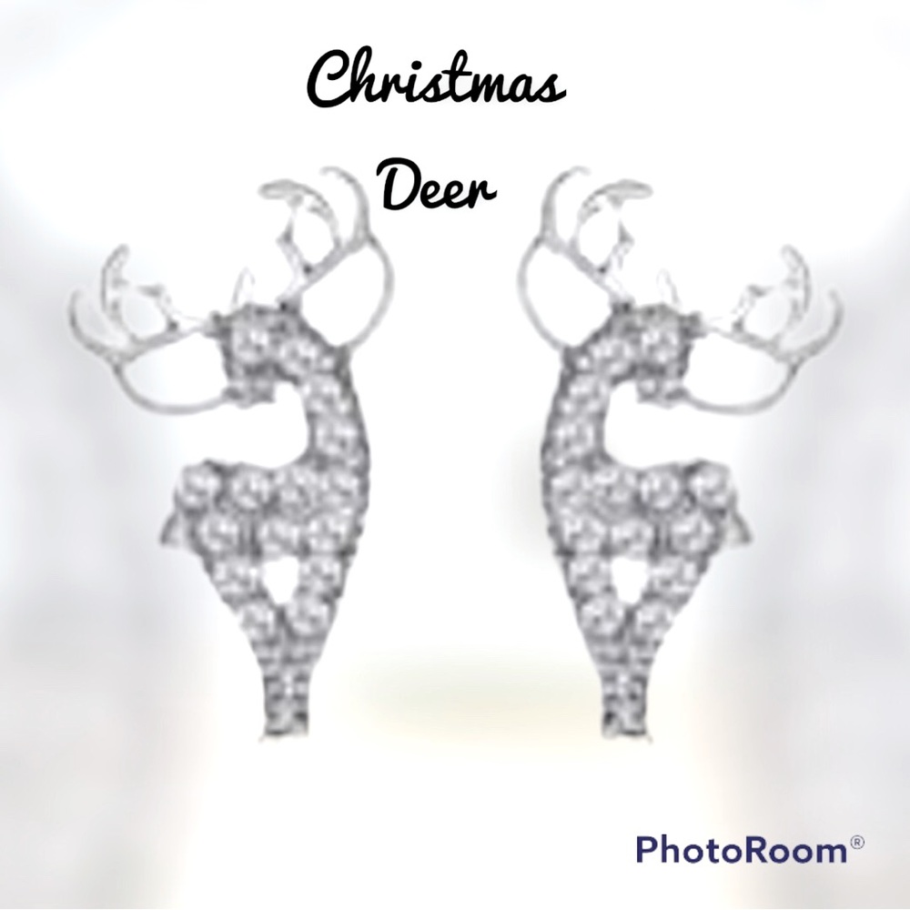 Christmas Deer Earrings